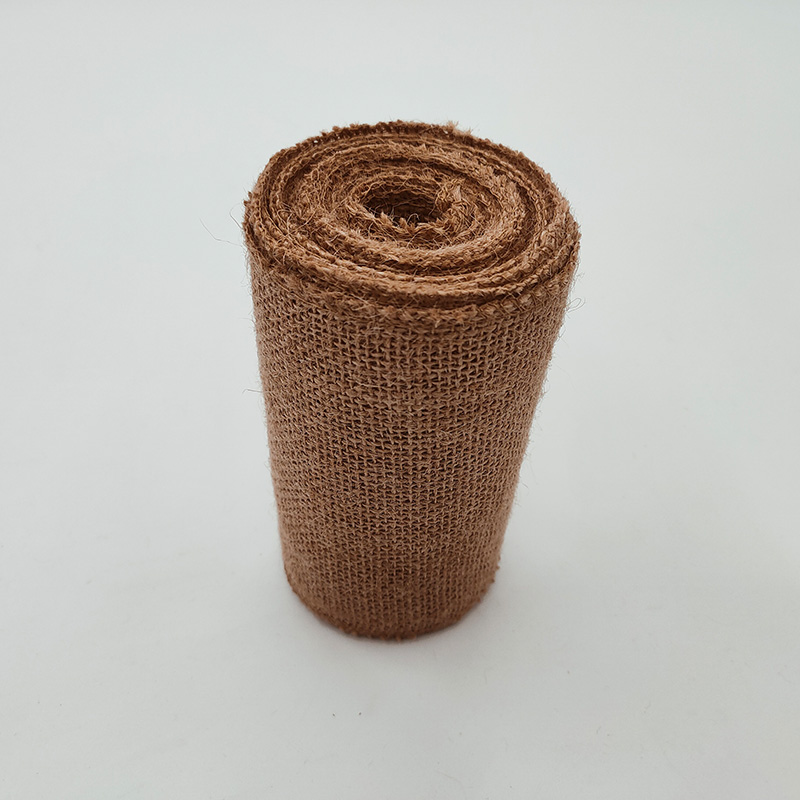 Burlap Fabric Ribbon 5.5inch