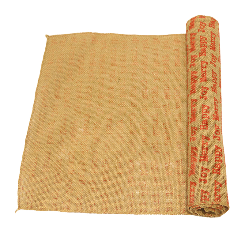 Yellow Burlap Roll