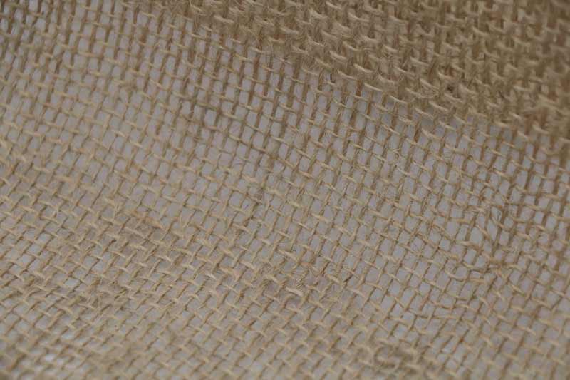 black jute fabric