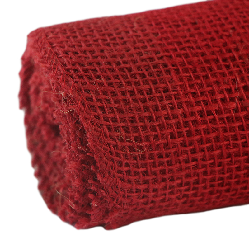 10 inch burlap roll yellow